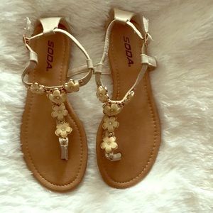Soda Flat Sandals